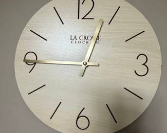 La Crosse Clock Co. Modern Wall Clock