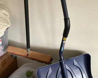 SnoZone Snow Shovel with Broom