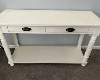 Safavieh Salem White 2-Drawer Console Table