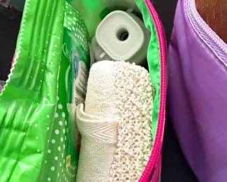 Clinique Cosmetic Bag with Accessories
