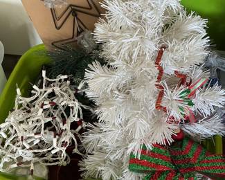 Assorted Christmas Decorations Lot