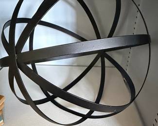 Metal Sphere Sculpture