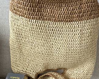 Styled & Co. Woven Straw Tote Bag