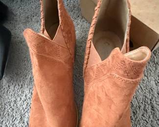 Corkys "Bluffin" Faux Suede Ankle Boots