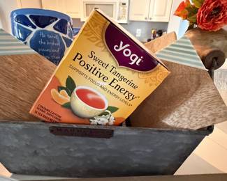Yogi Sweet Tangerine Positive Energy Herbal Supplement Tea