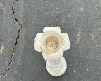 Cherub Angel Column Pedestal Planter