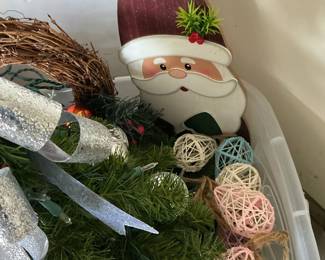 Christmas Decoration Storage Bin