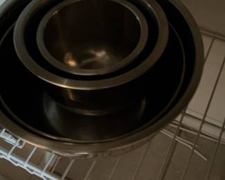 Stainless Steel Mixing Bowl Set of 3