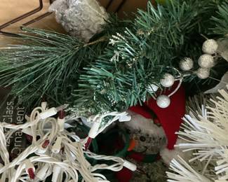 Assorted Christmas Decorations Lot