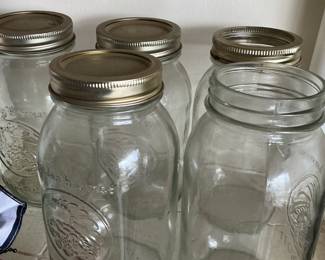Golden Harvest Mason Jars