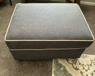 Upholstered Storage Ottoman