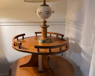 Round end table