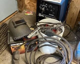 Miller Thunderbolt XL welder & accessories