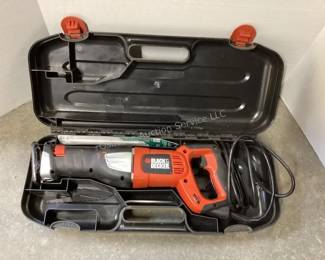 Black & Decker reciprocating saw