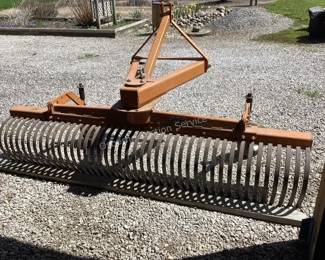 Woods LR106 Landscape Rake with 3 pt. Mount