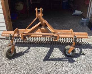 Woods LR106 Landscape Rake with 3 pt. Mount