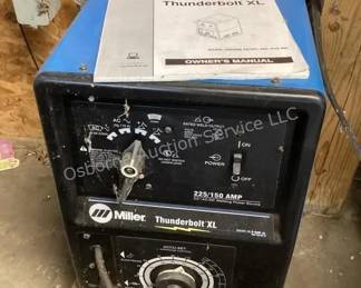 Miller Thunderbolt XL welder & accessories