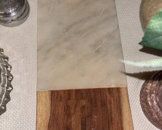 CHEESE BOARD INITIAL "L"