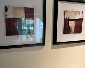 PAIR OF ARTWORK