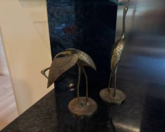 PAIR OF CRANES
