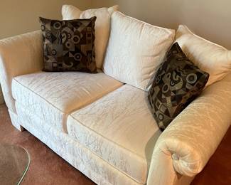 PAIR OF LOVESEATS