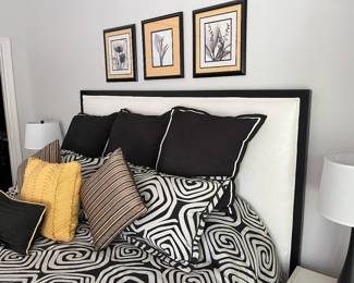 ARTWORK AND BEDROOM SET