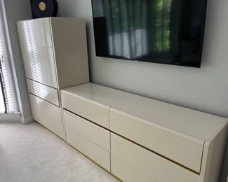 PART OF BEDROOM WITH MATCHING NIGHTSTANDS