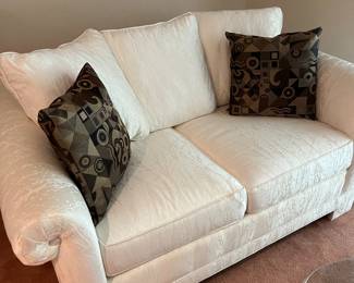 PAIR OF LOVESEATS