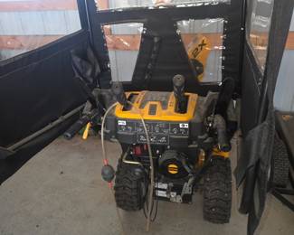 Low hours snowblower
