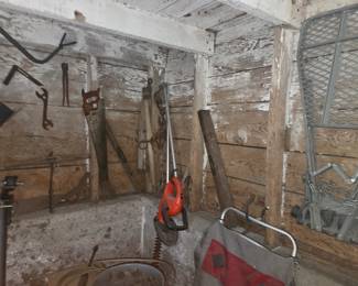 Saws,  new and old