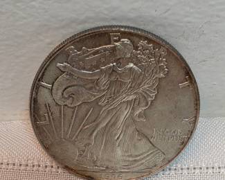 1996 Walking Liberty Silver Coin