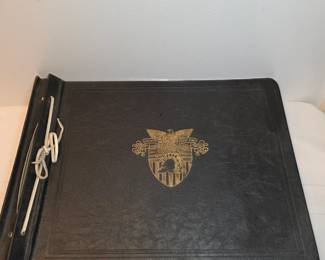Rare 1920s West Point Cadet Scrapbook Totally Blank