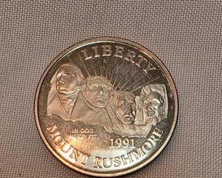 Mount Rushmore Half Dollar Coin
