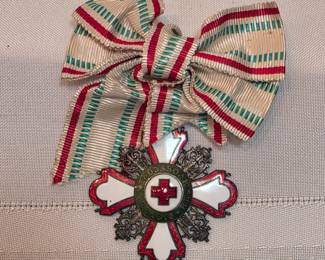 Bulgarian Order Of The Red Cross Medal