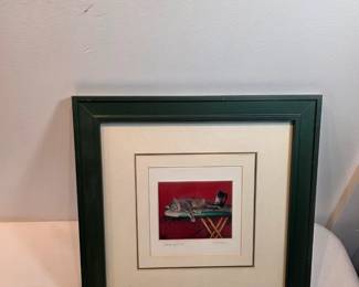 Signed Cat Print