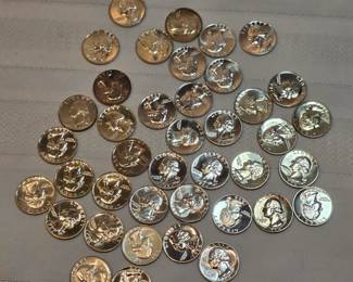 Roll Of Proof Like 1964 Washington Quarters