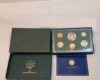 1989 Uncirculated Coins Set