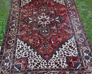 Hand Knotted Persian Rug 117x79