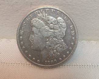 1889 O Morgan Silver Dollar