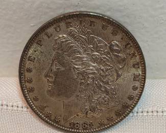 1881 Morgan Silver Dollar
