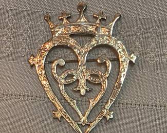 Sterling Scottish Brooch
