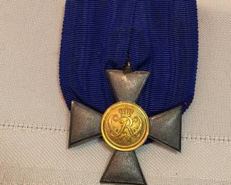 Imperial Prussian 25 Year Service Medal