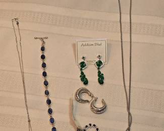 Assorted Sterling Jewelry Lot A