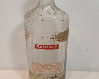 Antique Drugging Bottle Concord Nh