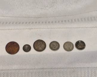 6 British Empire Coins