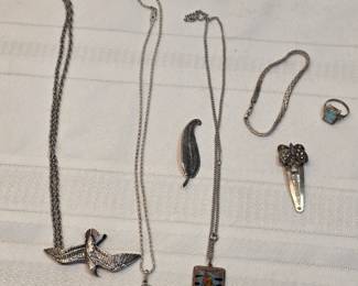 Sterling Jewelry Lot