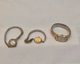 3 Watches Lot