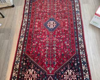 Hand Made Persian Abedah Rug 78x 41