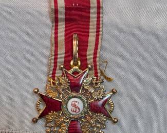 Order Of St Stanislaus Medal