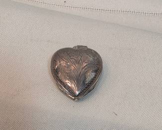 Sterling Silver Heart Locket